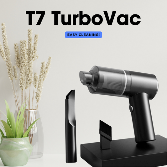 T7 TurboVac - Portable Air Duster Wireless Vacuum Cleaner